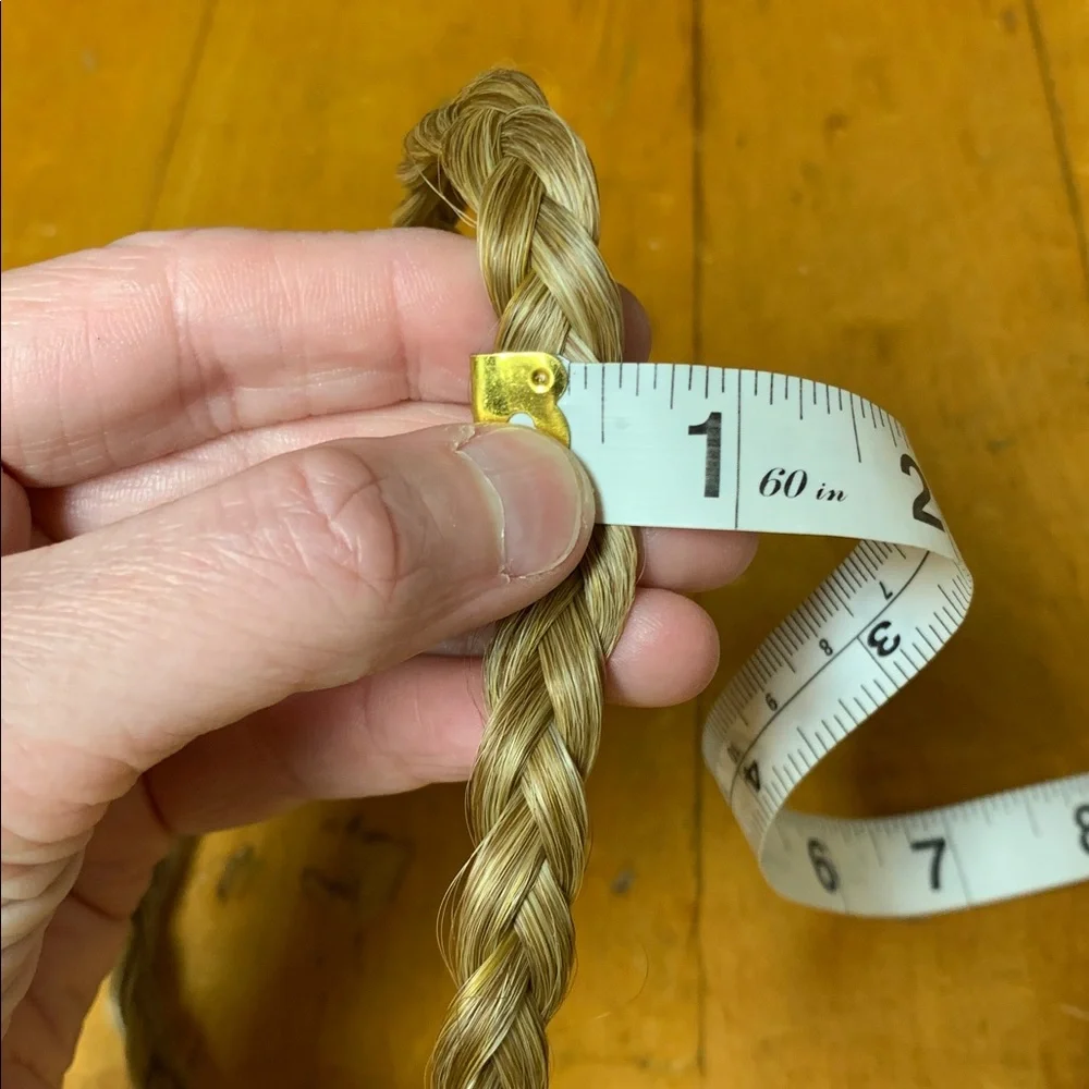 2pc dirty blonde Braided Hair Headbands - Picture 6 of 8